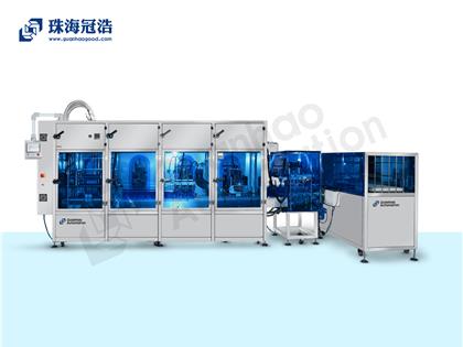 全自動無菌灌裝、旋蓋一體機